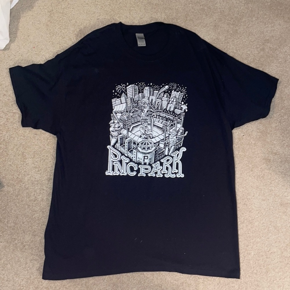 Pittsburgh Pirates PNC Park T-Shirt, XL, Never Worn
